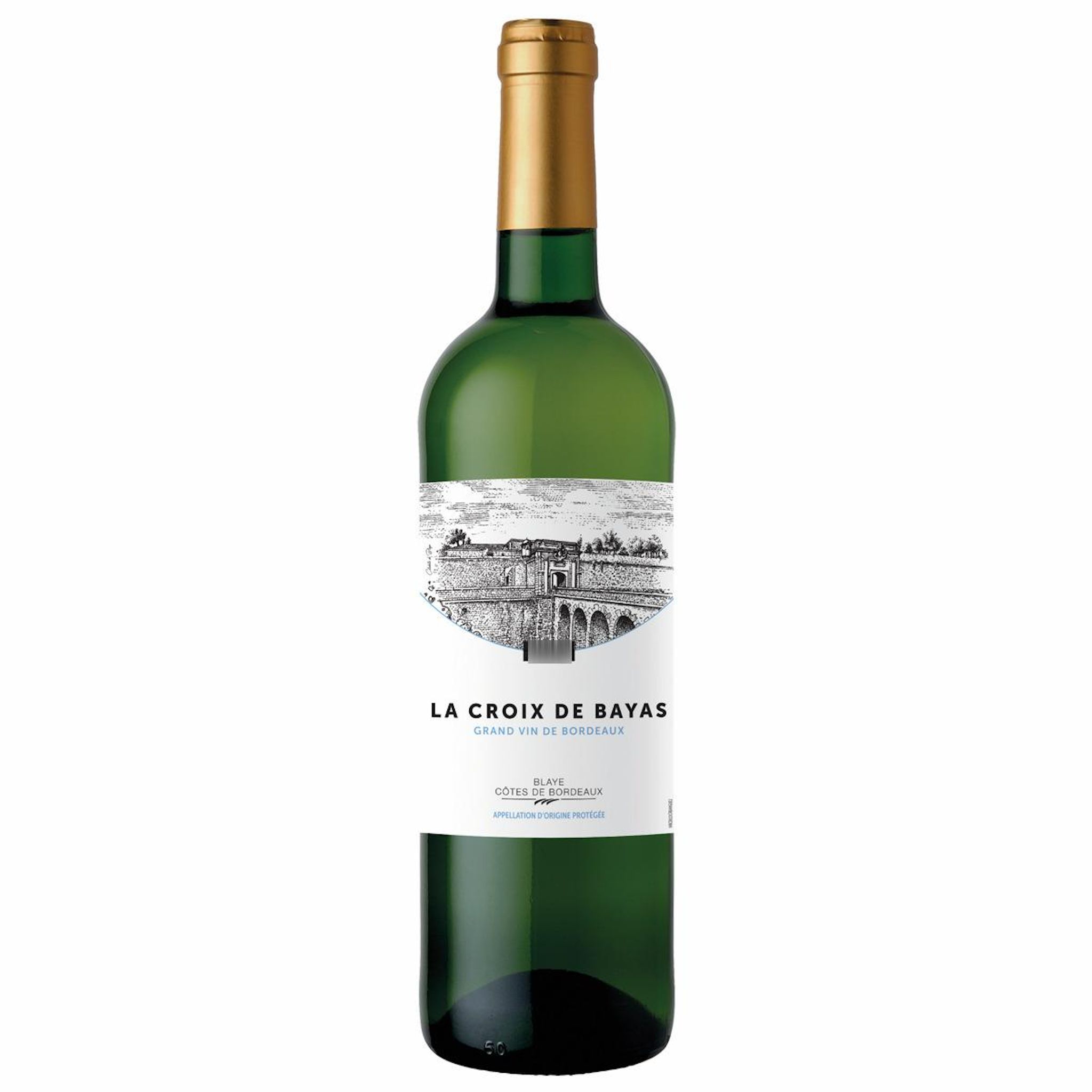 AOP Cotes de Blaye de Bordeaux La Croix de Bayas blanc 75cl