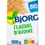 BJORG Flocons d'avoine céréale complète bio 900g