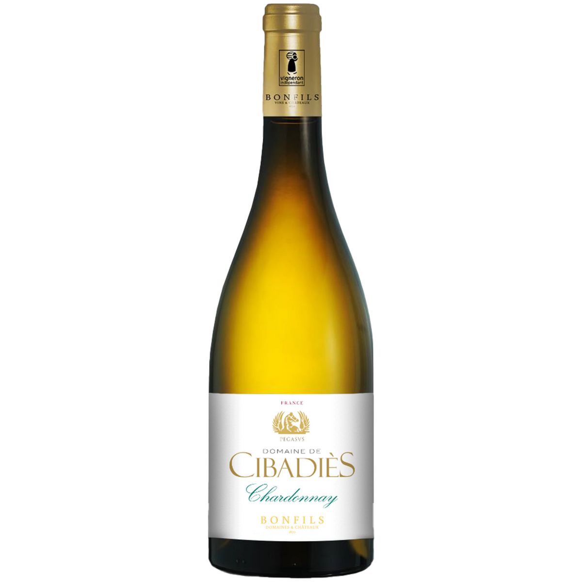 IGP Pays d'OC Chardonnay blanc 75cl