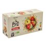 Voir la diapositive 3 : AUCHAN BIO Gourdes purée de pomme sans sucres ajoutés 12x90g