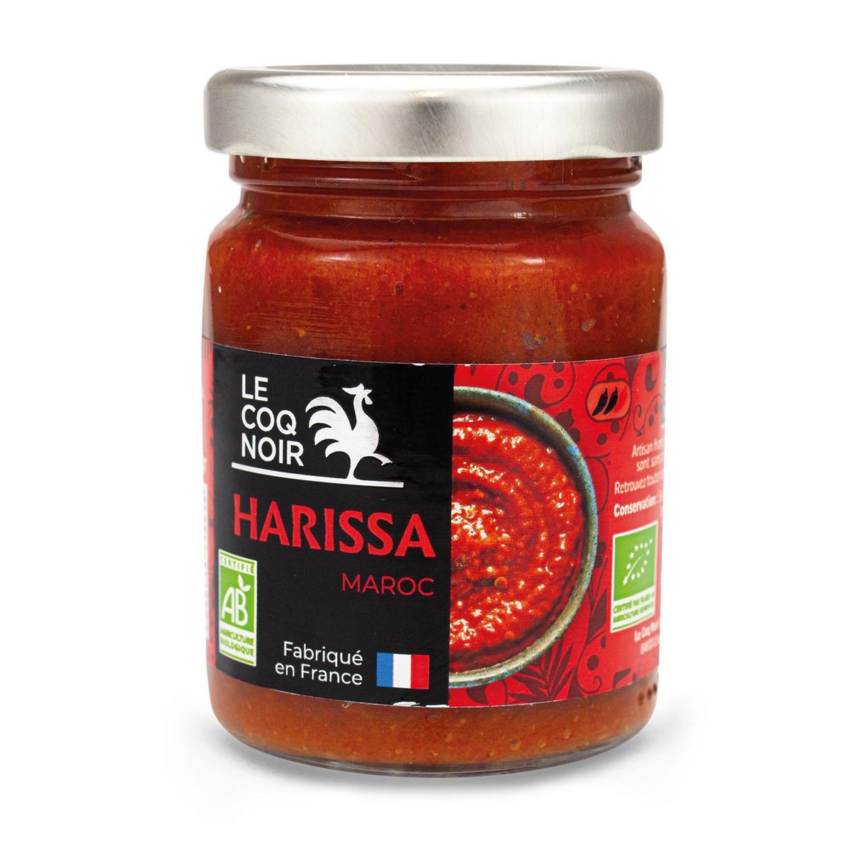 LE COQ NOIR Harissa bio 85g