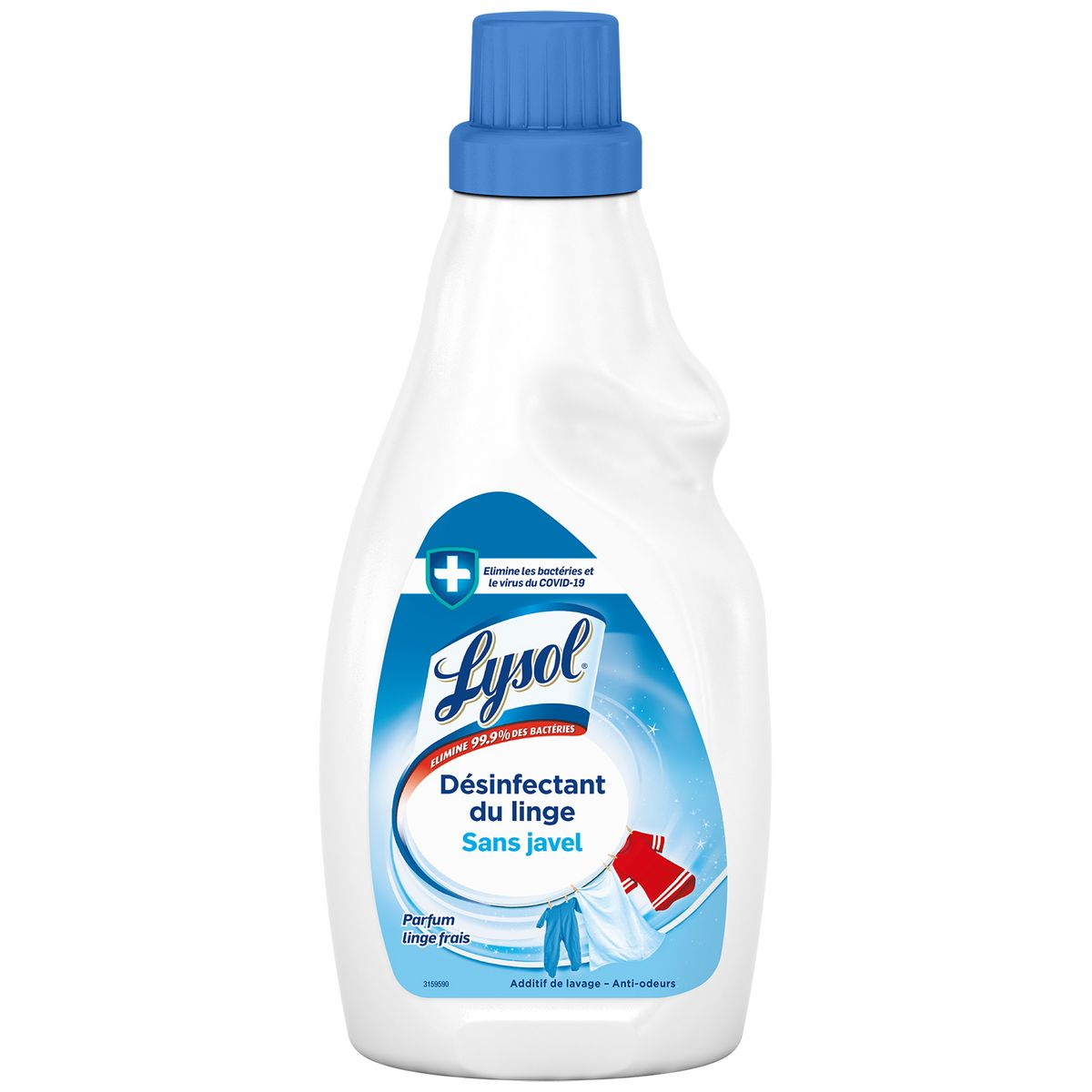 LYSOL Désinfectant pour le linge sans javel linge frais 720ml
