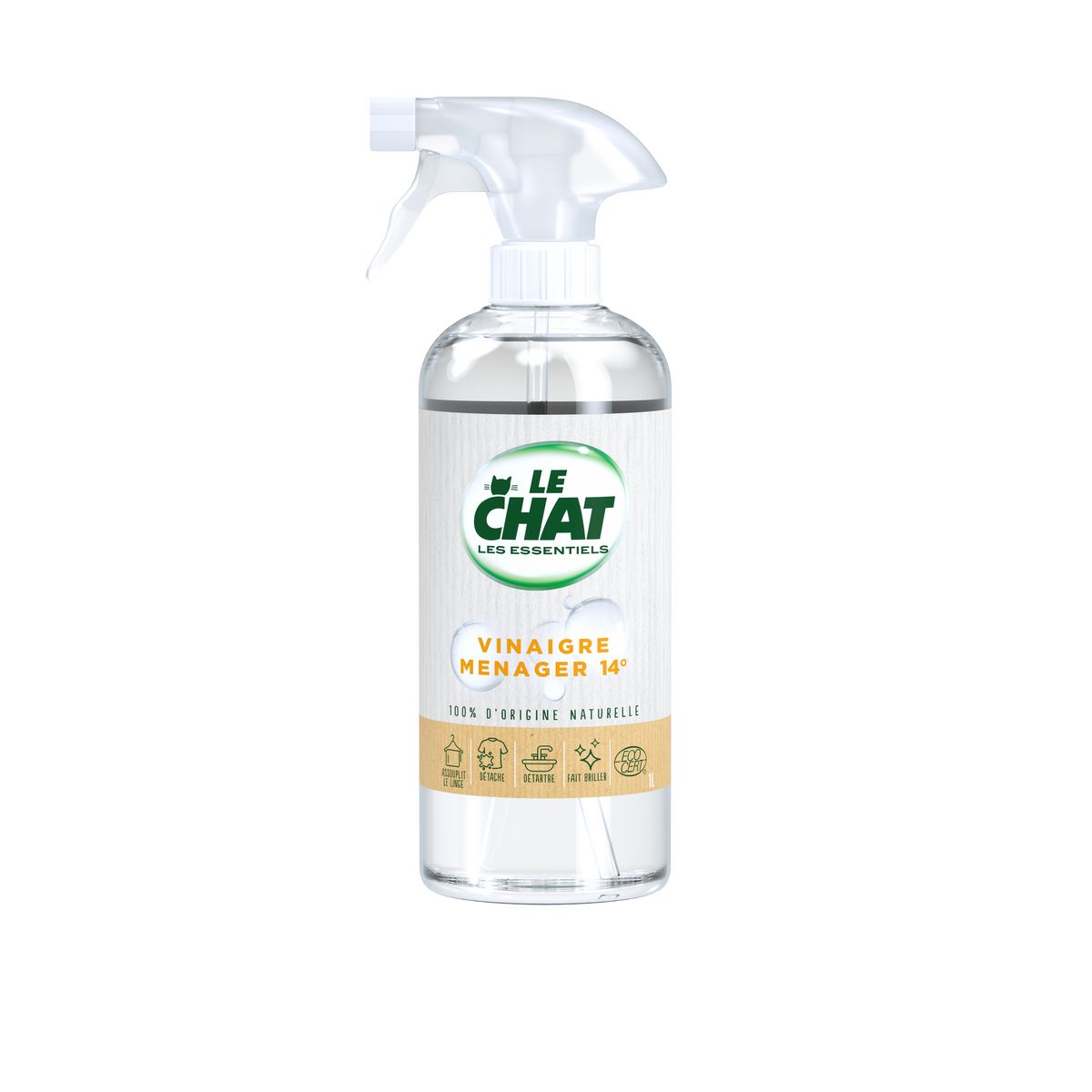 LE CHAT Vinaigre ménager 14% 1l