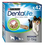 DENTALIFE Friandises en bâtonnets hygiène dentaire pour chien de 12 a 25kg 42 bâtonnets 805g