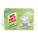 WC NET Natural Power Poudre moussante détartrante 6x60g