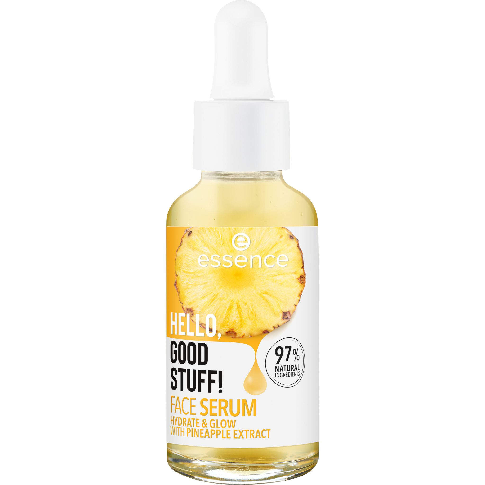 ESSENCE Hello good stuff sérum visage aux extraits d'ananas 30ml pas