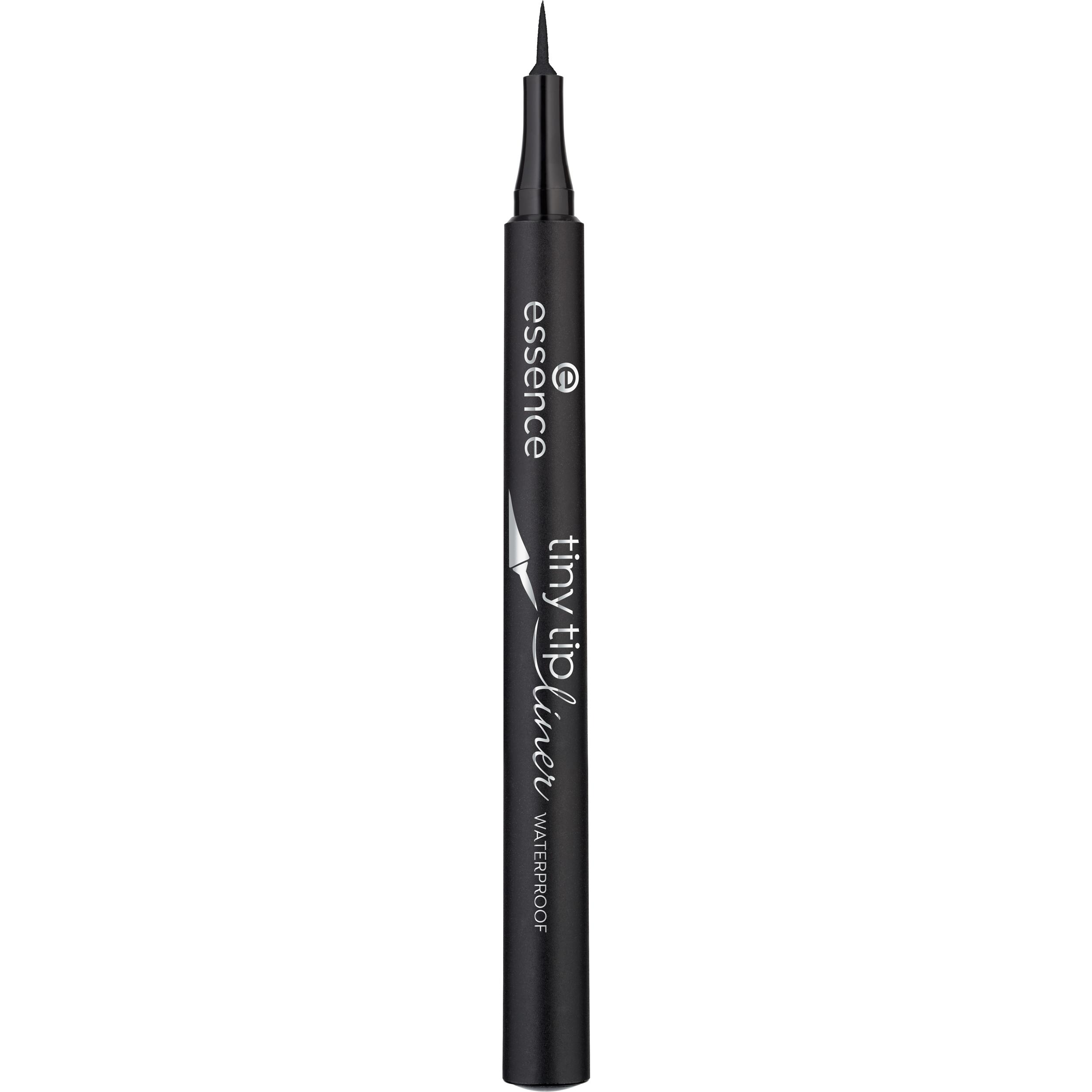 Voir la diapositive 4 : ESSENCE Tiny Tip Liner waterproof 01 deep black 1.1ml