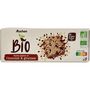 Voir la diapositive 1 : AUCHAN BIO Sablés pépites de chocolat et graines 9 biscuits 140g
