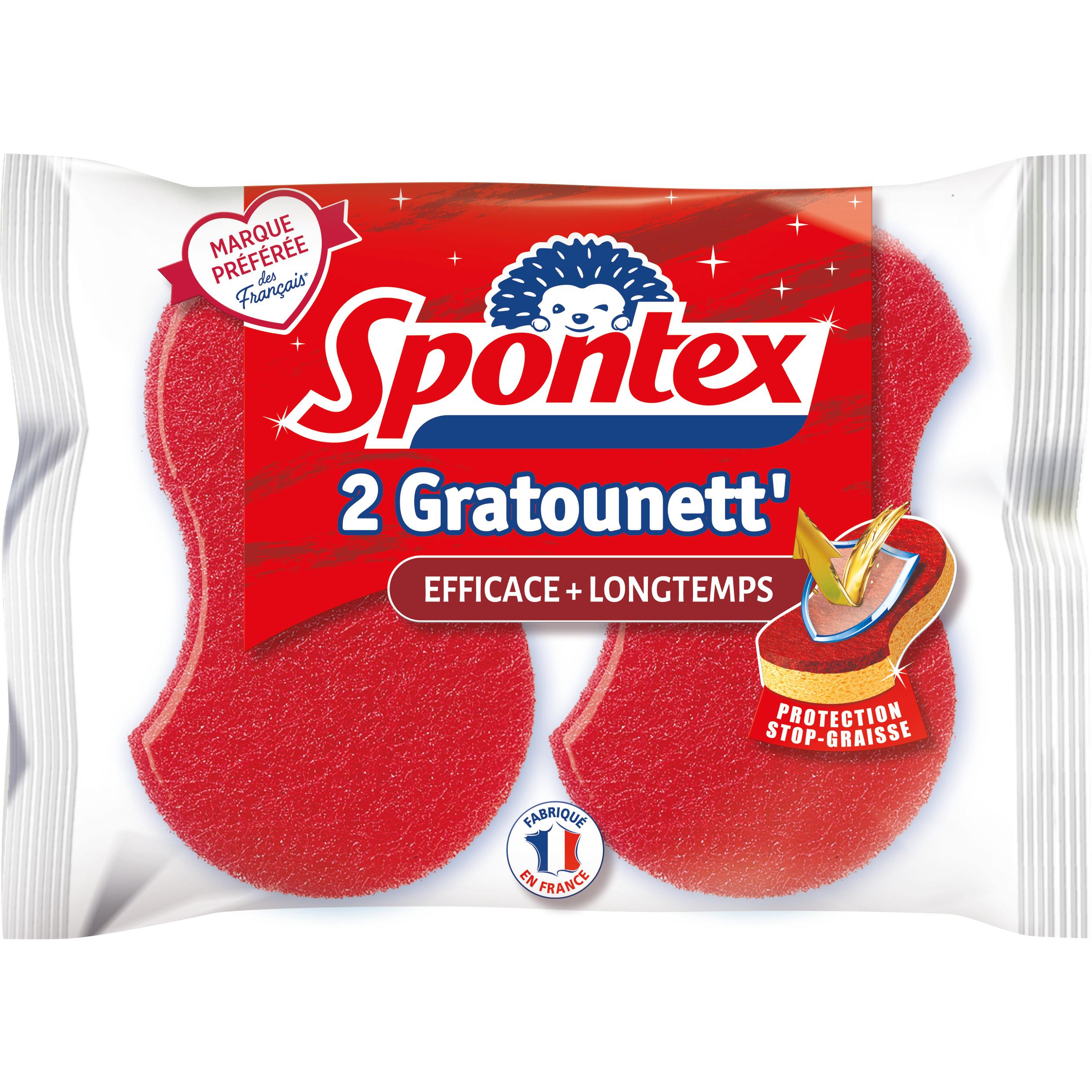 SPONTEX Eponge grattante lavable en machine 2