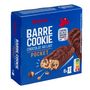 Voir la diapositive 6 : AUCHAN Barre cookie biscuits au chocolat au lait sachets individuels 6 biscuits 168g