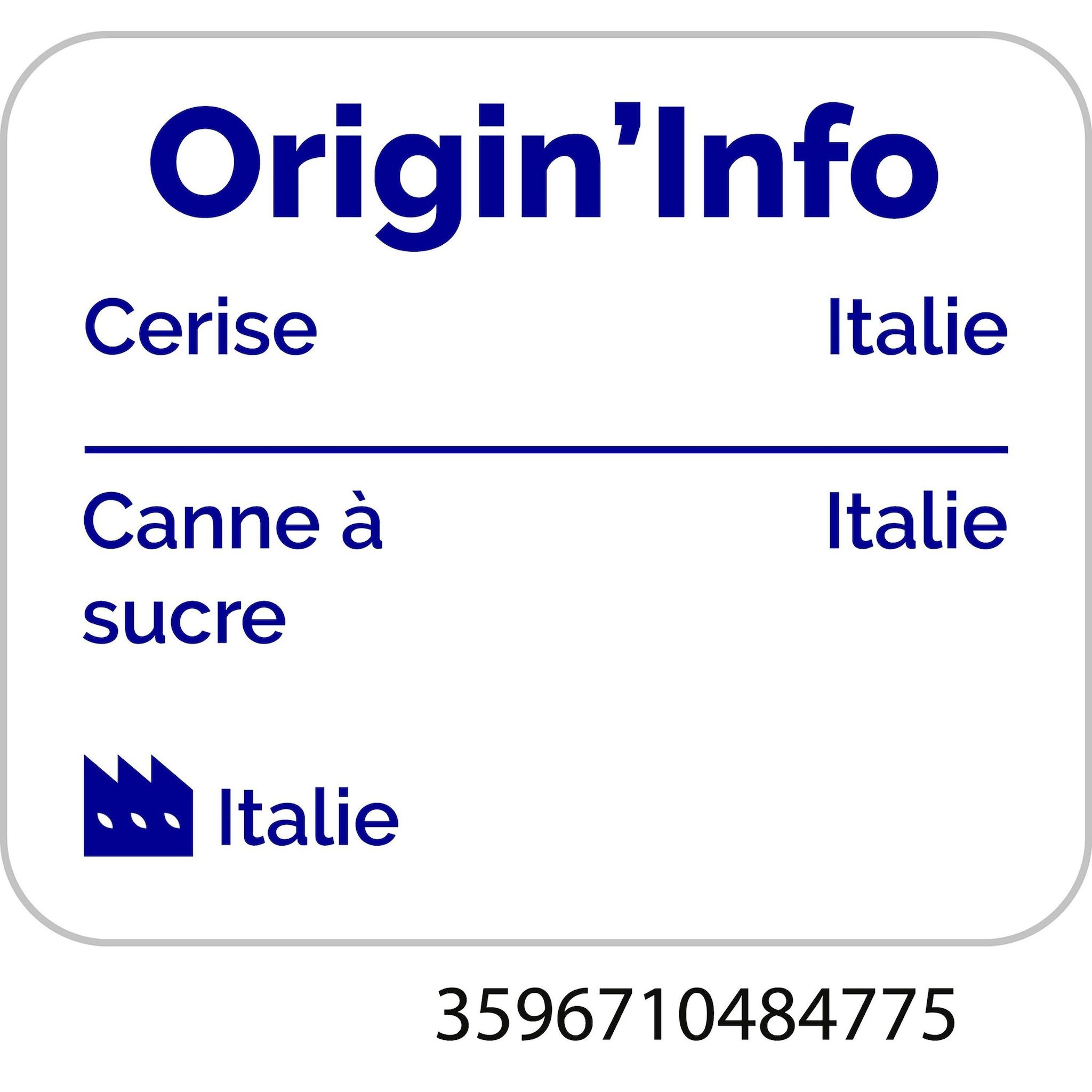 Voir la diapositive 5 : AUCHAN TAVOLA IN ITALIA Cerises amarena dénoyautées au sirop 300g