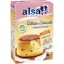 ALSA Préparation gâteau semoule nappage caramel 2x8 parts 414g