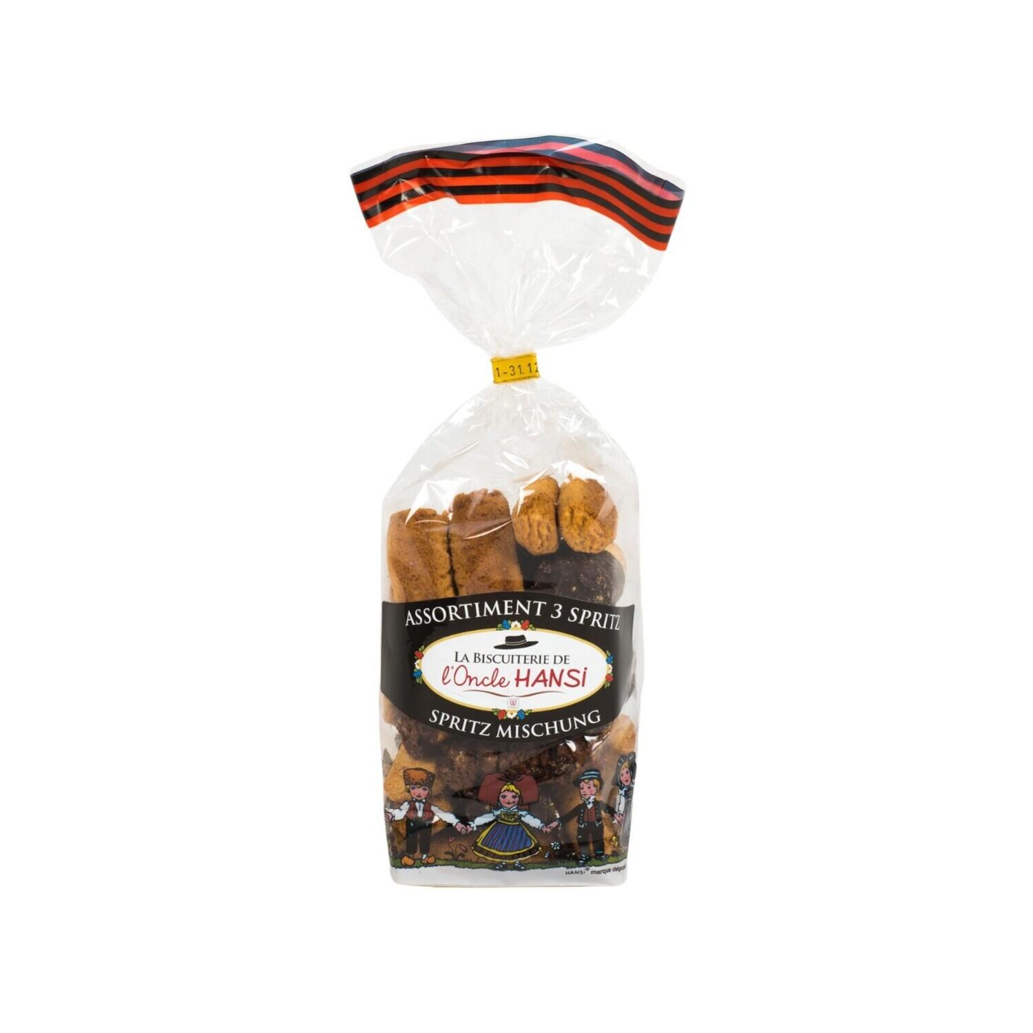 HANSI Assortiment de biscuits spritz 200g