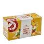 Voir la diapositive 2 : AUCHAN Infusion fruits jaunes 25 sachets 40g