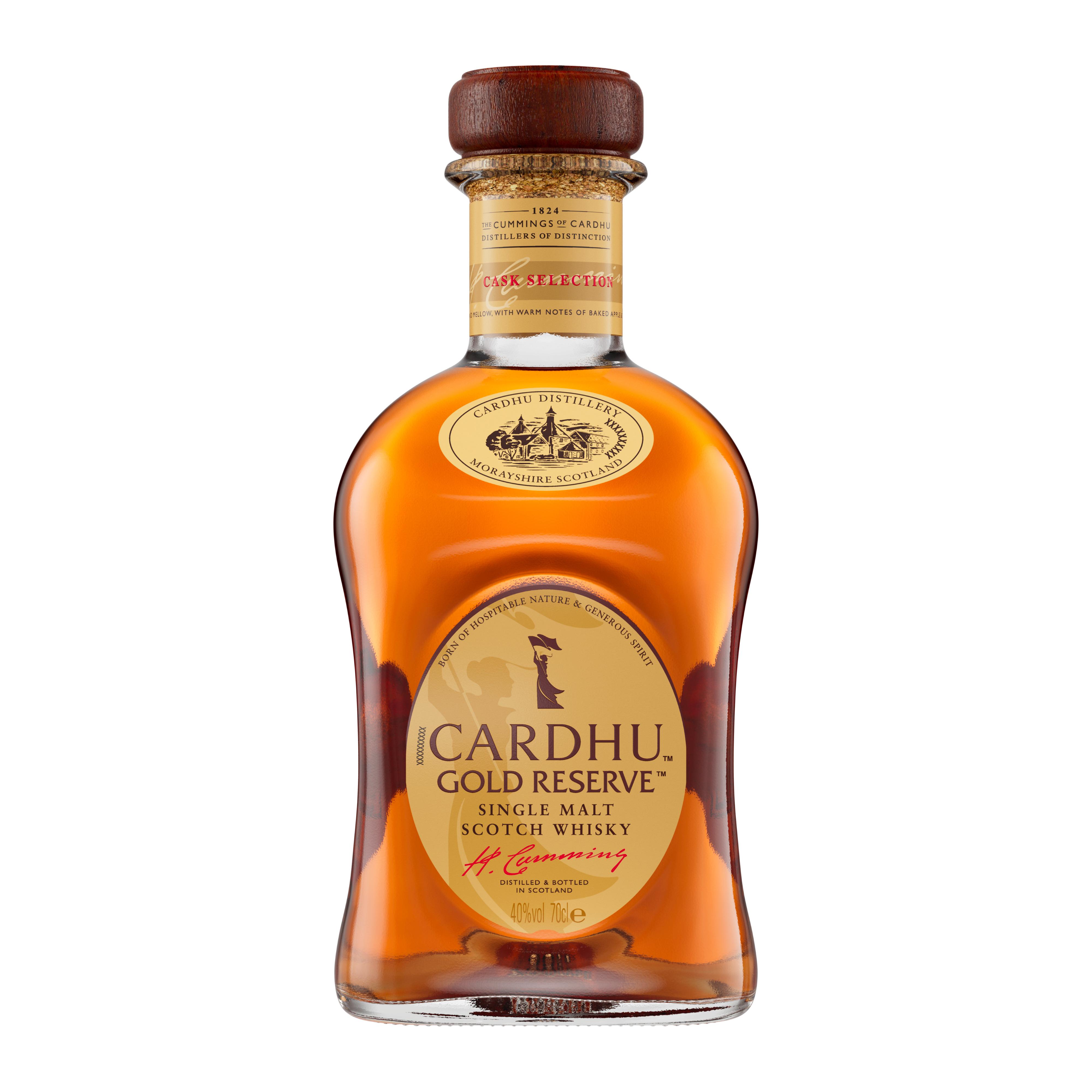 CARDHU Scotch whisky single malt Gold Reserve 40% 70cl