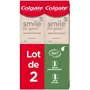 COLGATE Smile for good Dentifrice essentiel blancheur 2x75ml