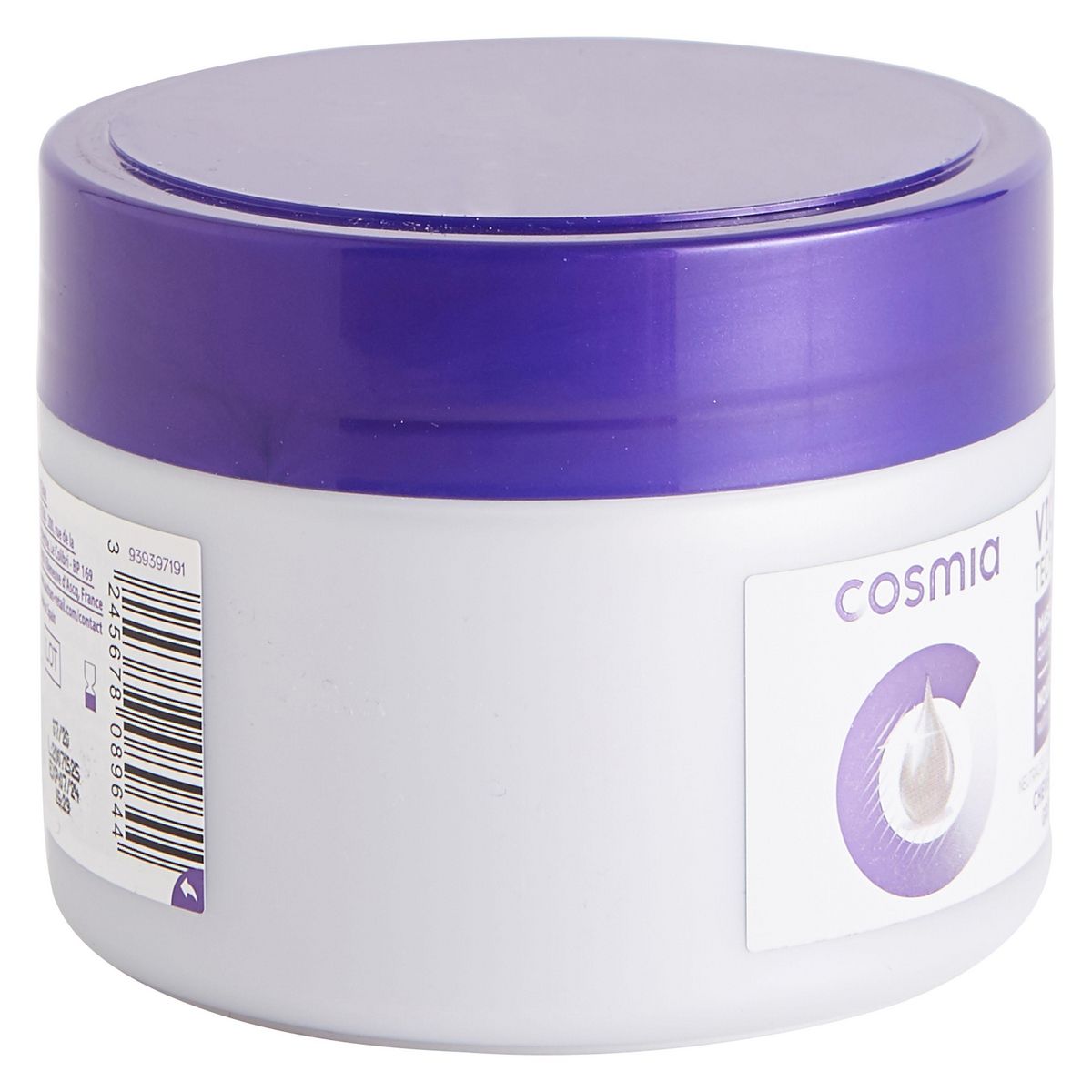 COSMIA Masque nutritif violet+ aux pigments violets cheveux gris blancs ou blonds 300ml
