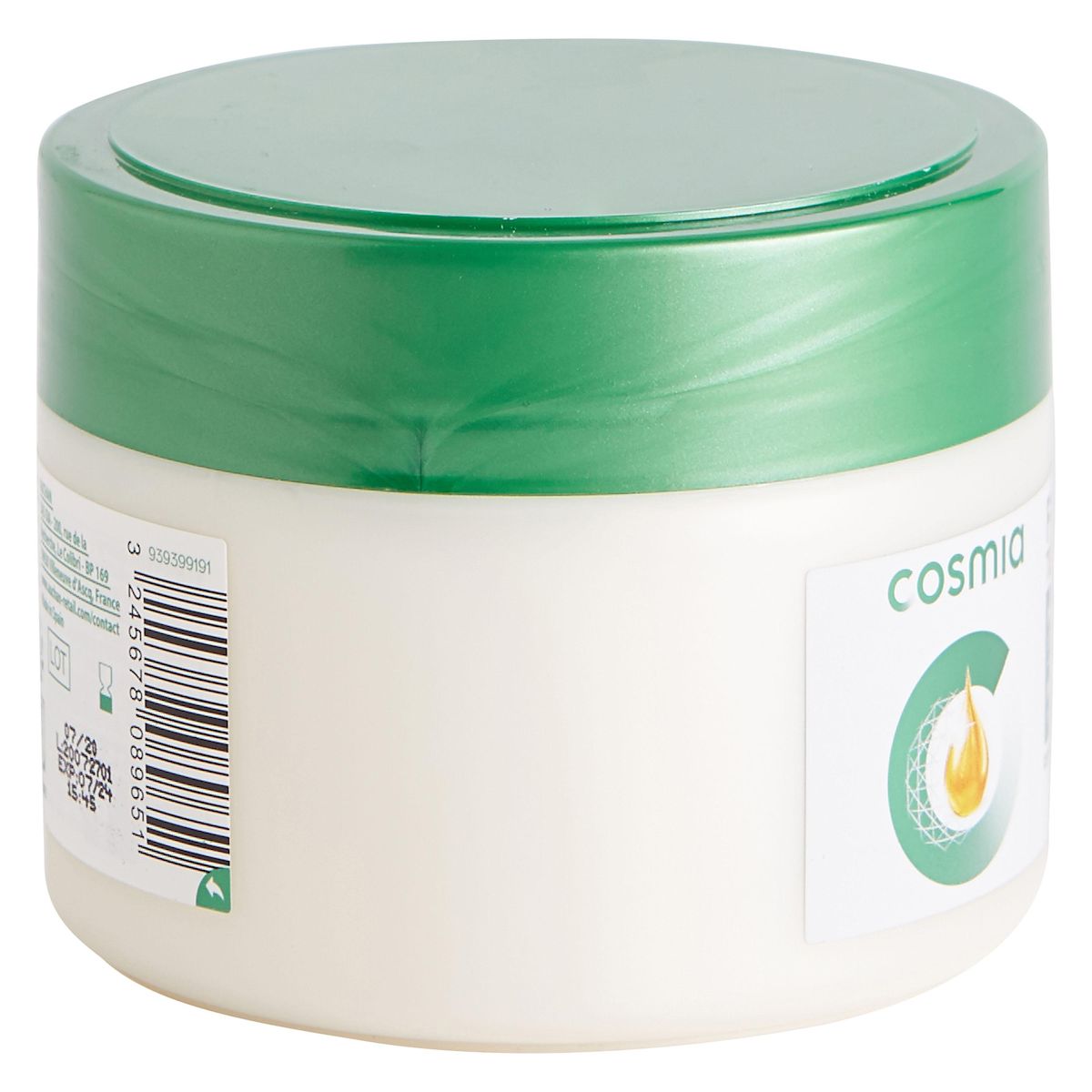 COSMIA Masque nutritif force+ à l'arginine cheveux fragiles 300ml