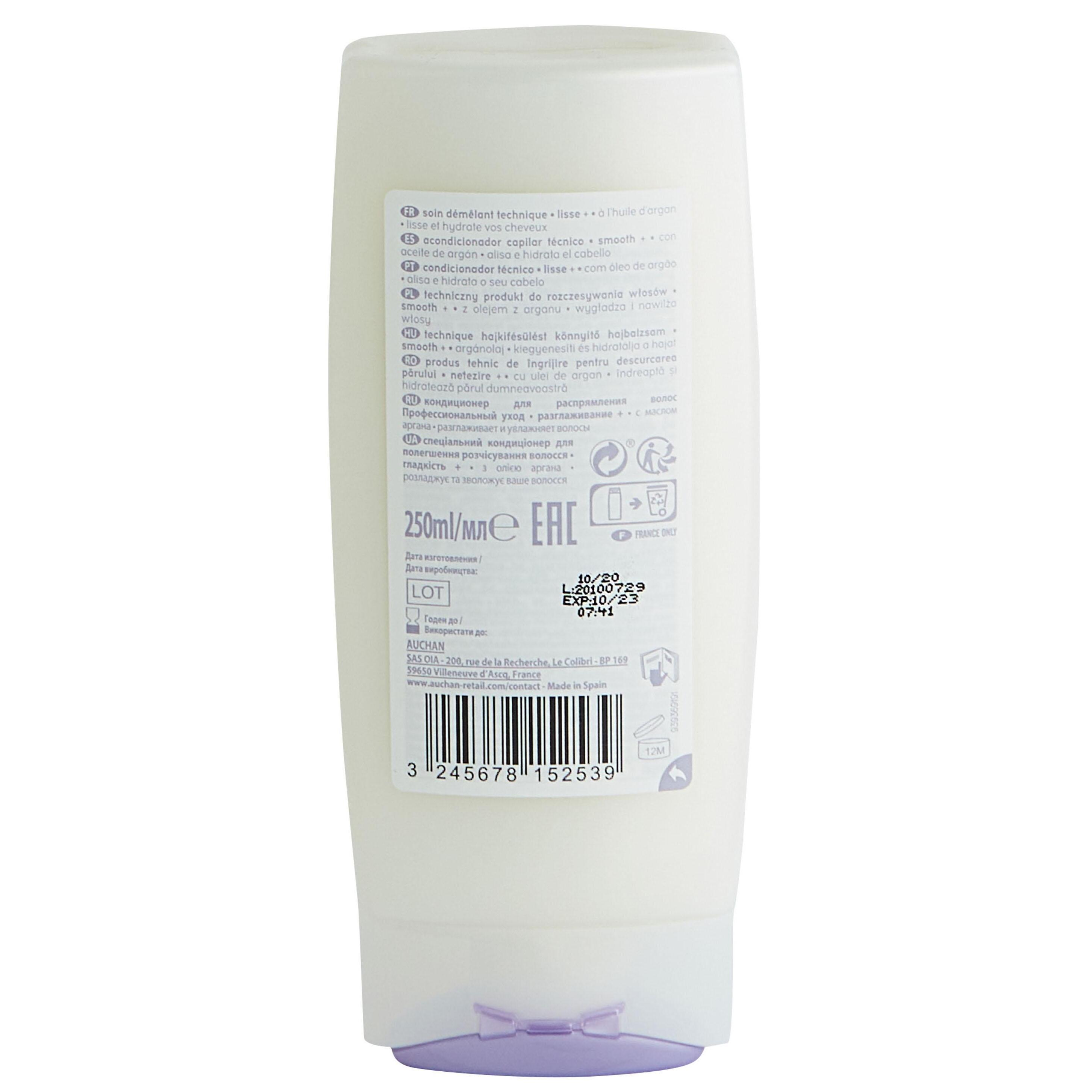 Voir la diapositive 3 : COSMIA Lisse technique+ Soin démêlant à l'huile d'argan 250ml