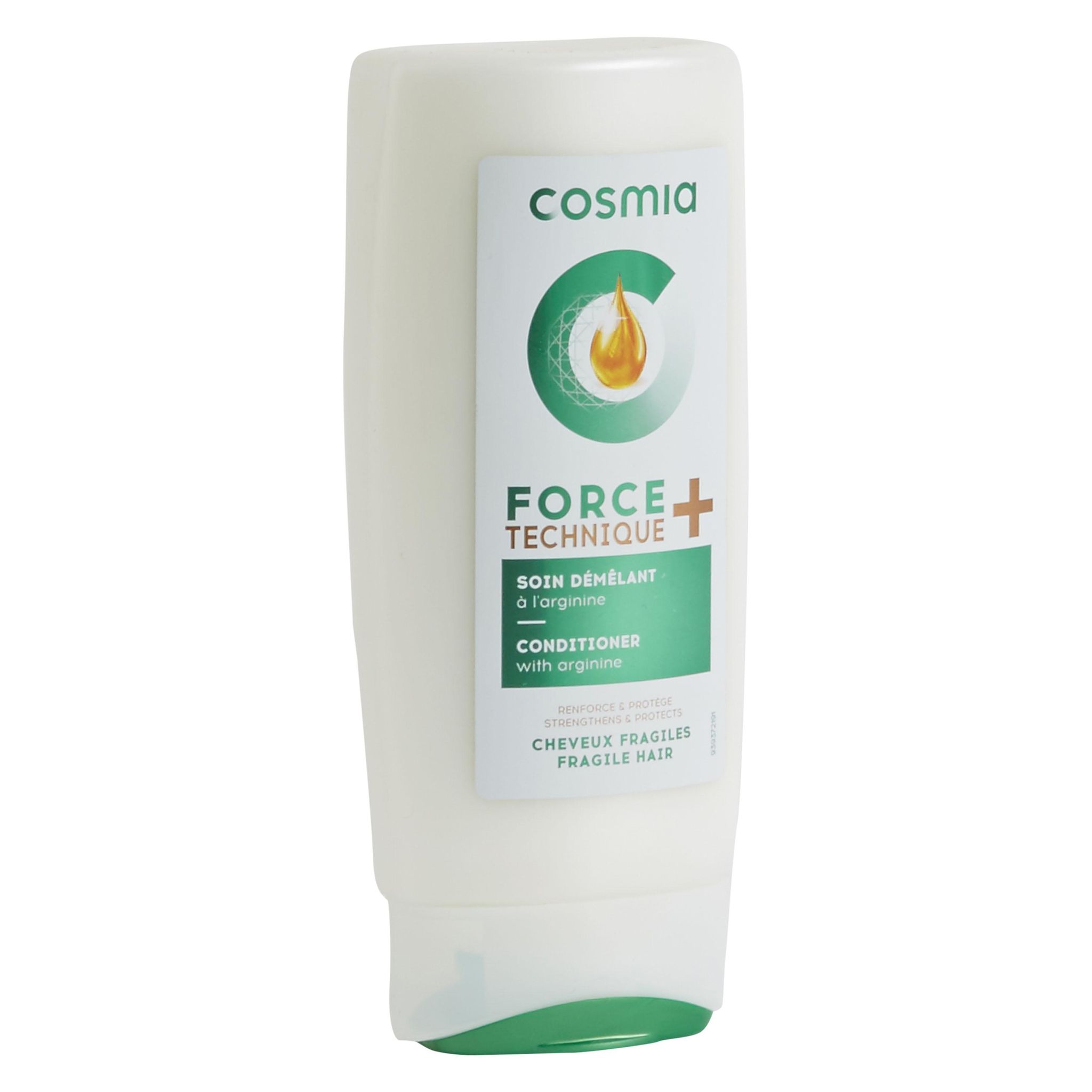 Voir la diapositive 3 : COSMIA Force+ soin démêlant à l'arginine cheveux fragiles 250ml