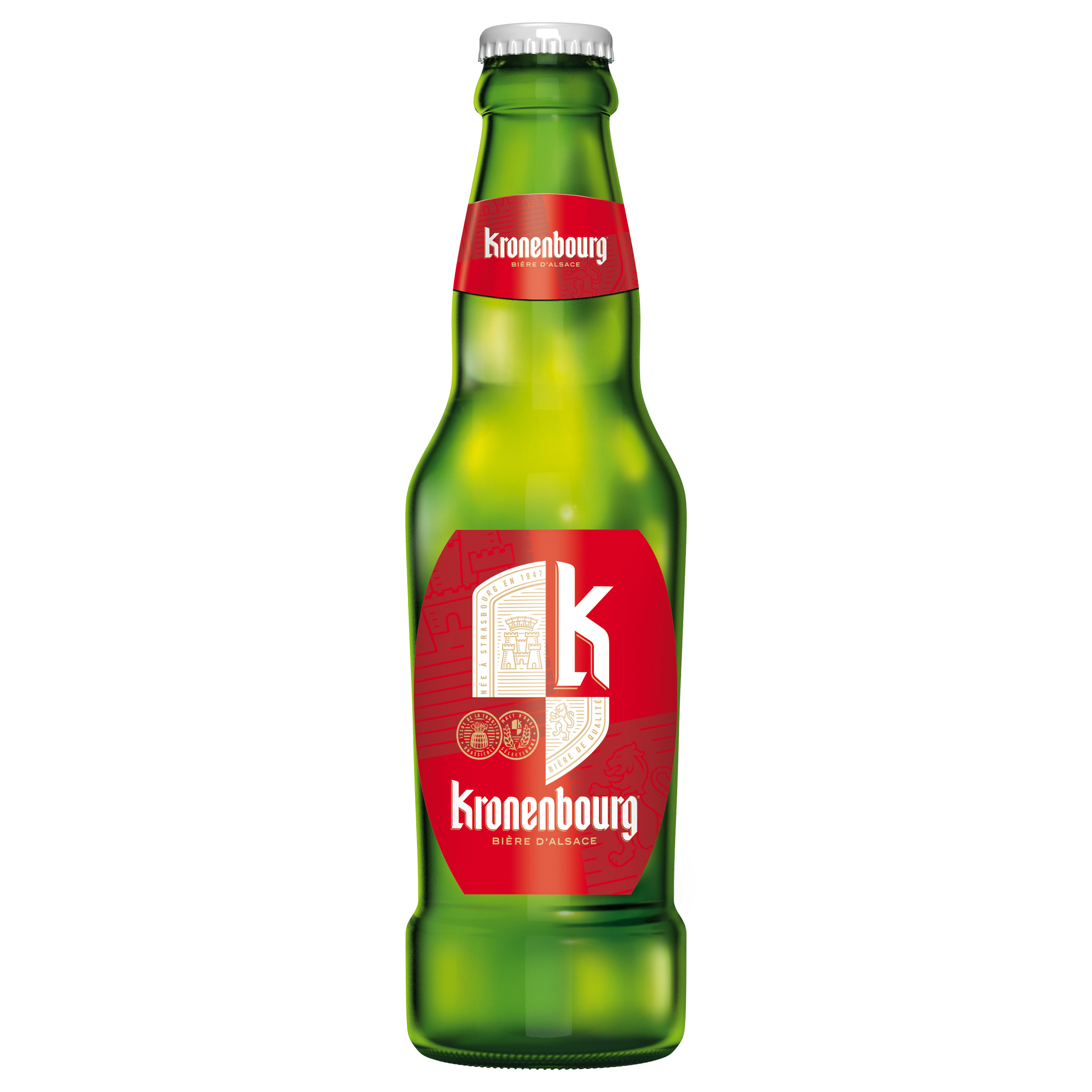 KRONENBOURG Bière blonde 4.2% bouteille 33cl