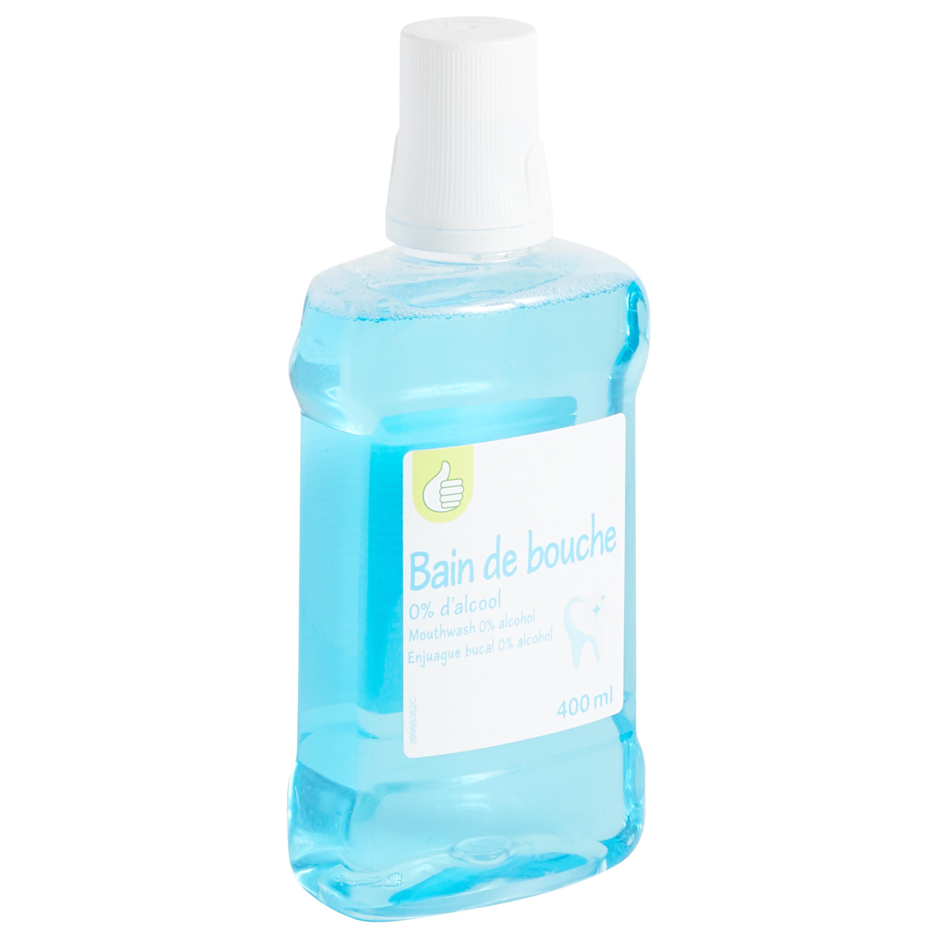 Voir la diapositive 3 : POUCE Bain de bouche 0% d'alcool 400ml
