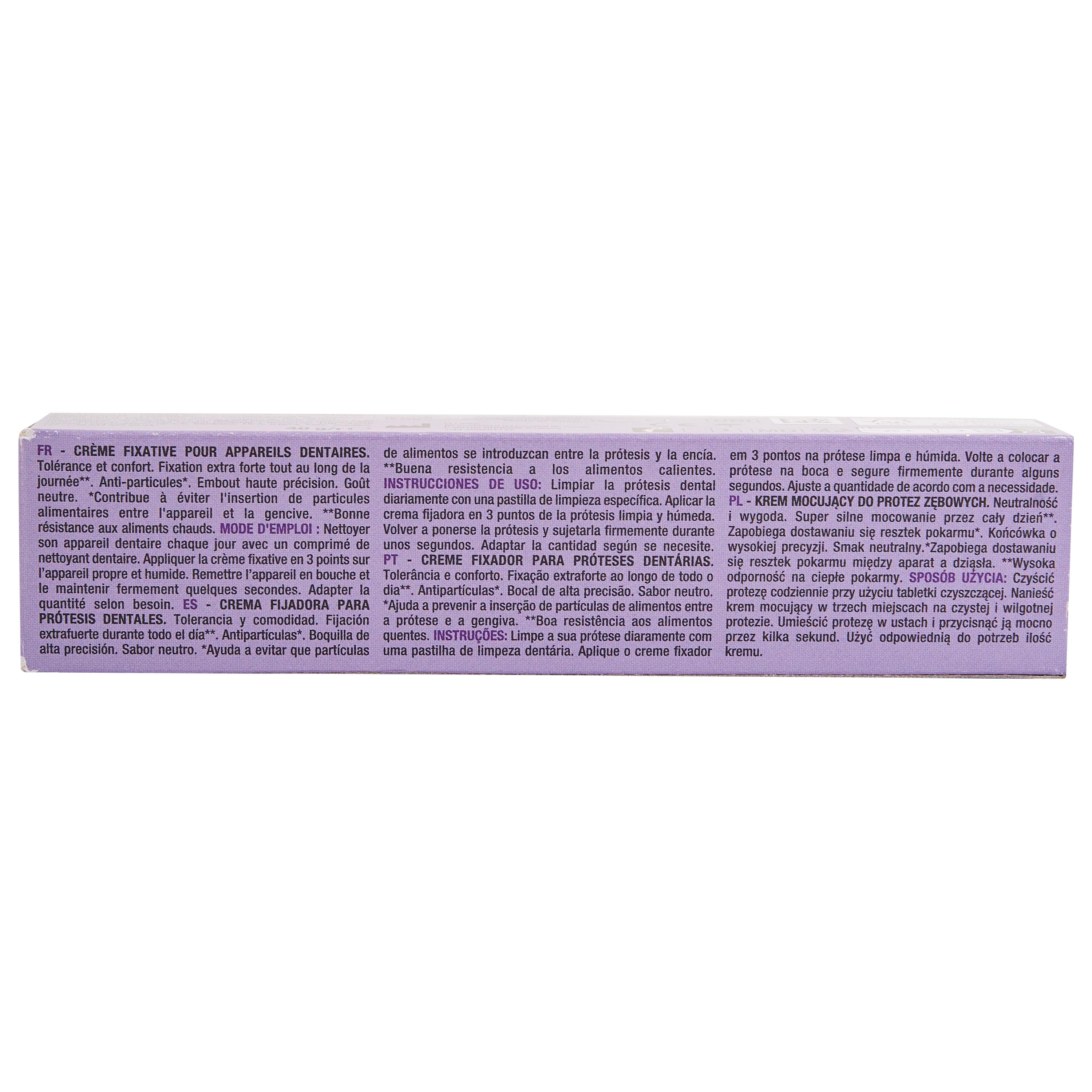 Voir la diapositive 2 : AUCHAN Crème fixative pour appareils dentaires 40g