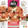 MIX Pizza del gusto chorizo mozzarella tomates cerise sauce tomate à partager 380g