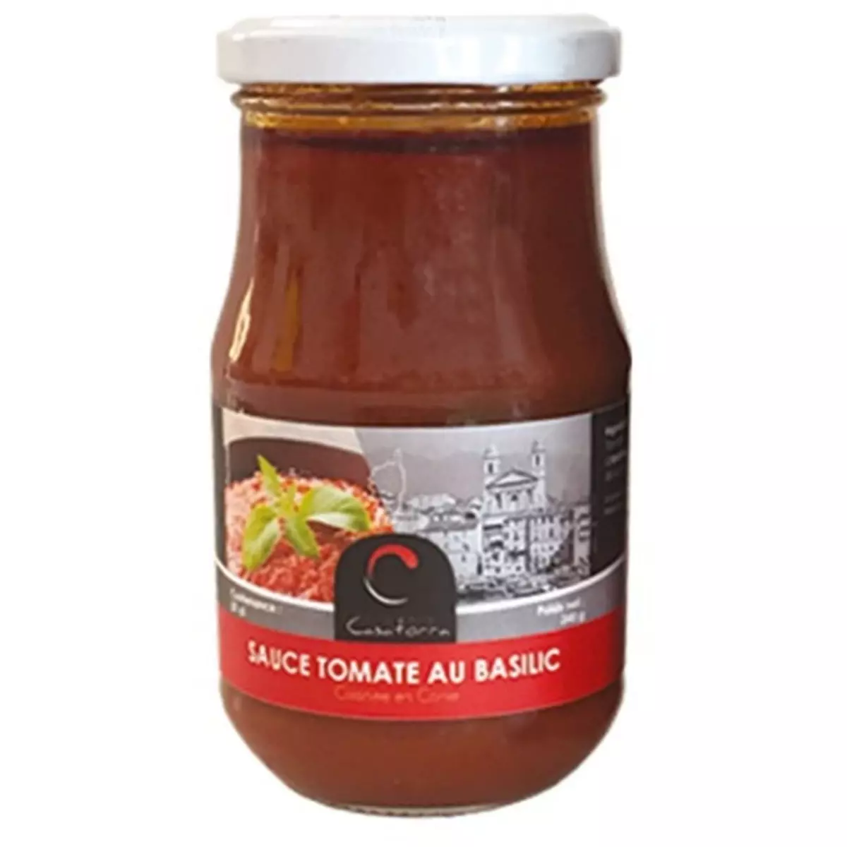 CONSERVERIE DE CASATORRA Sauce tomate corse au basilic 370g