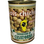 CONSERVERIE DE CASATORRA Pois chiche au naturel 250g