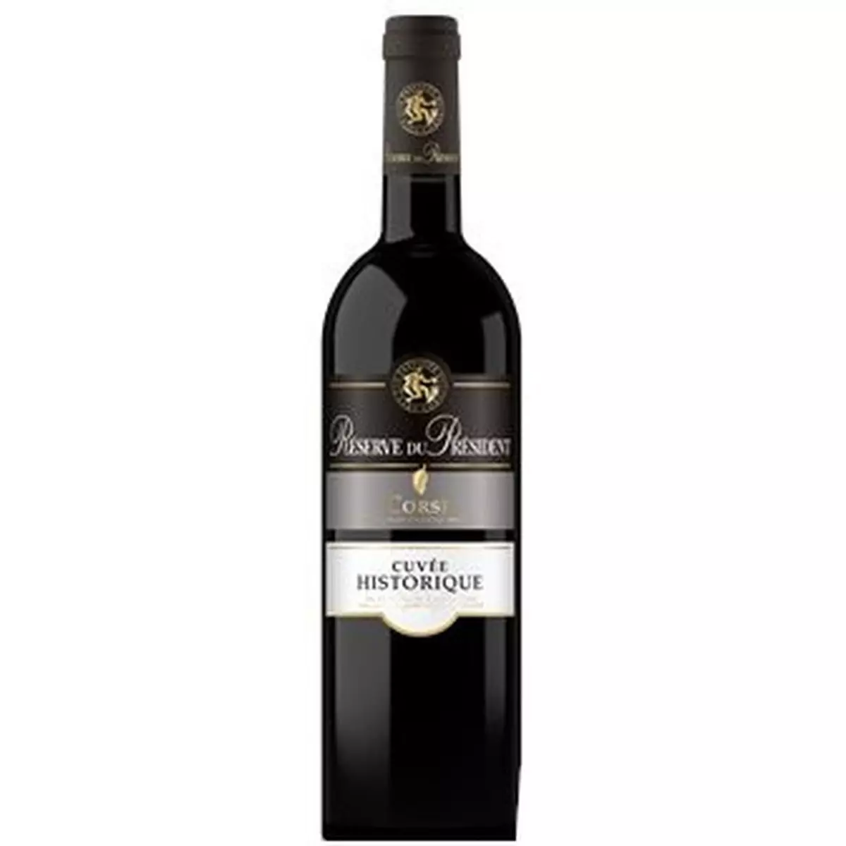 Vin rouge AOP Corse Réserve du Président cuvée historique 75cl