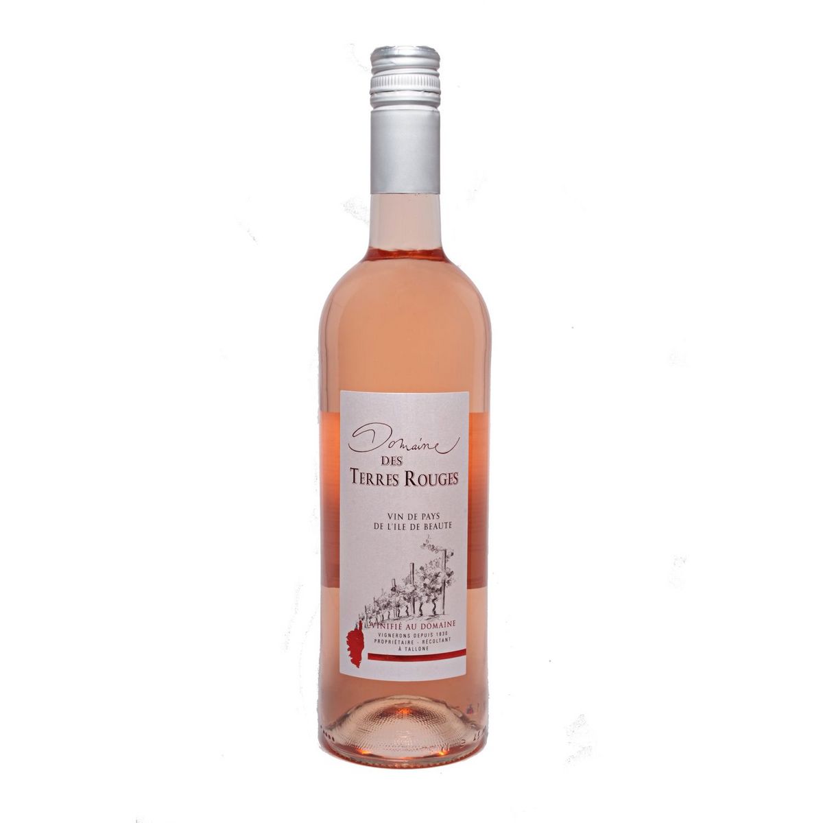 IGP Corse Domaine des Terres Rouges rosé 75cl