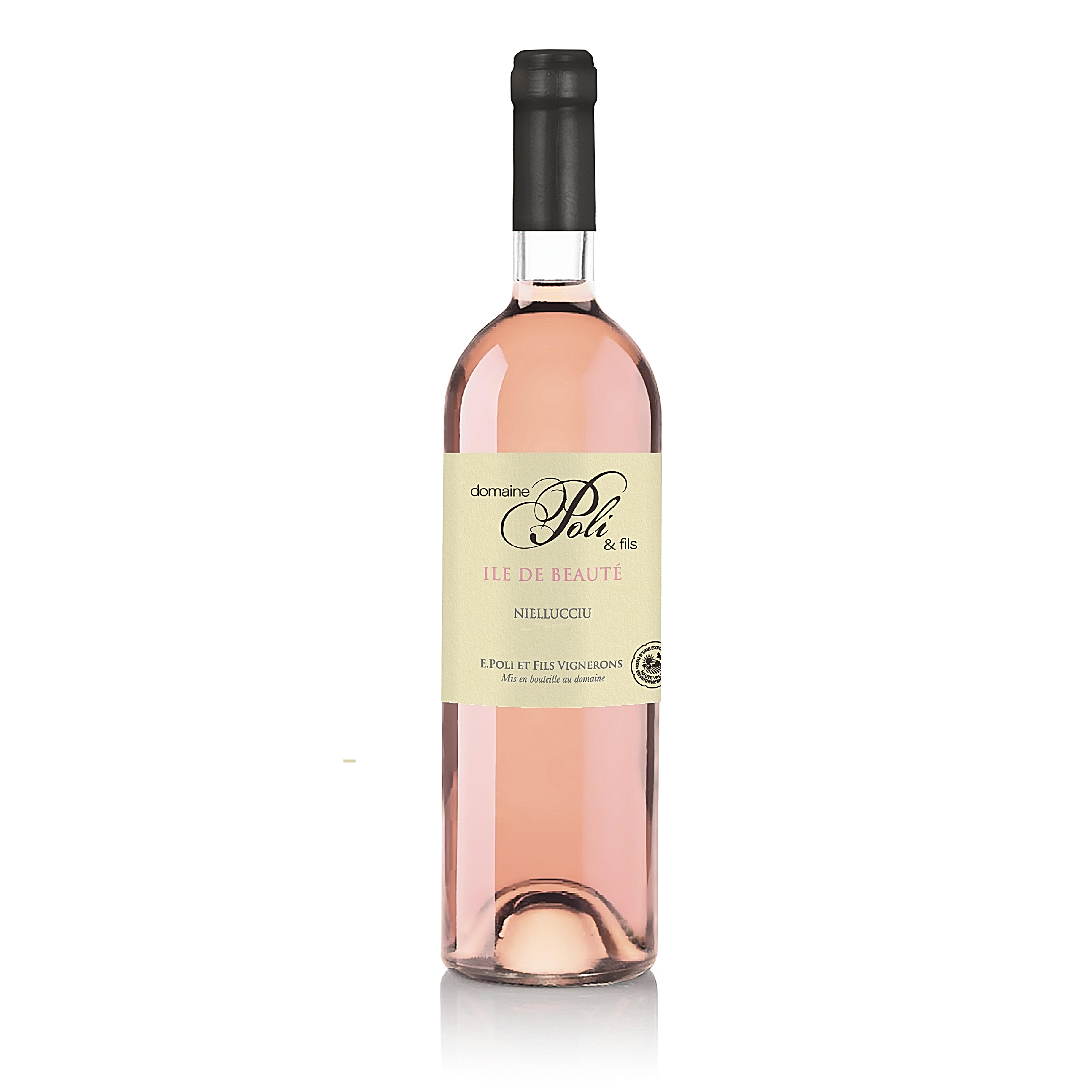 Voir la diapositive 2 : IGP Ile de Beauté Niellucciu Domaine Polini rosé 75cl