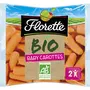 FLORETTE Baby carottes bio 150g
