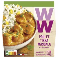 Poulet curry coco riz, Weight Watchers (300 g)  La Belle Vie : Courses en  Ligne - Livraison à Domicile