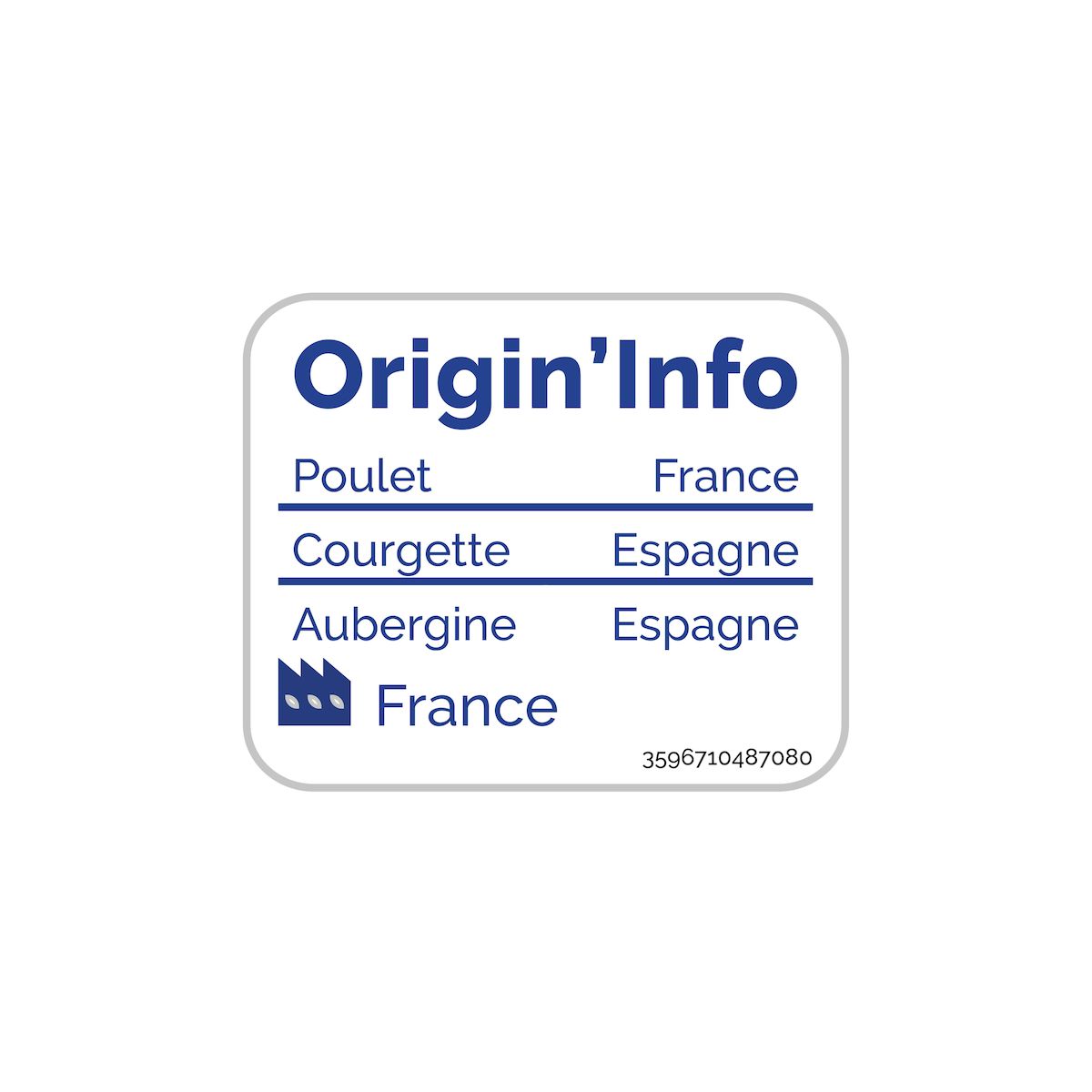 AUCHAN Gratin de poulet aux légumes du soleil 1 part 280g