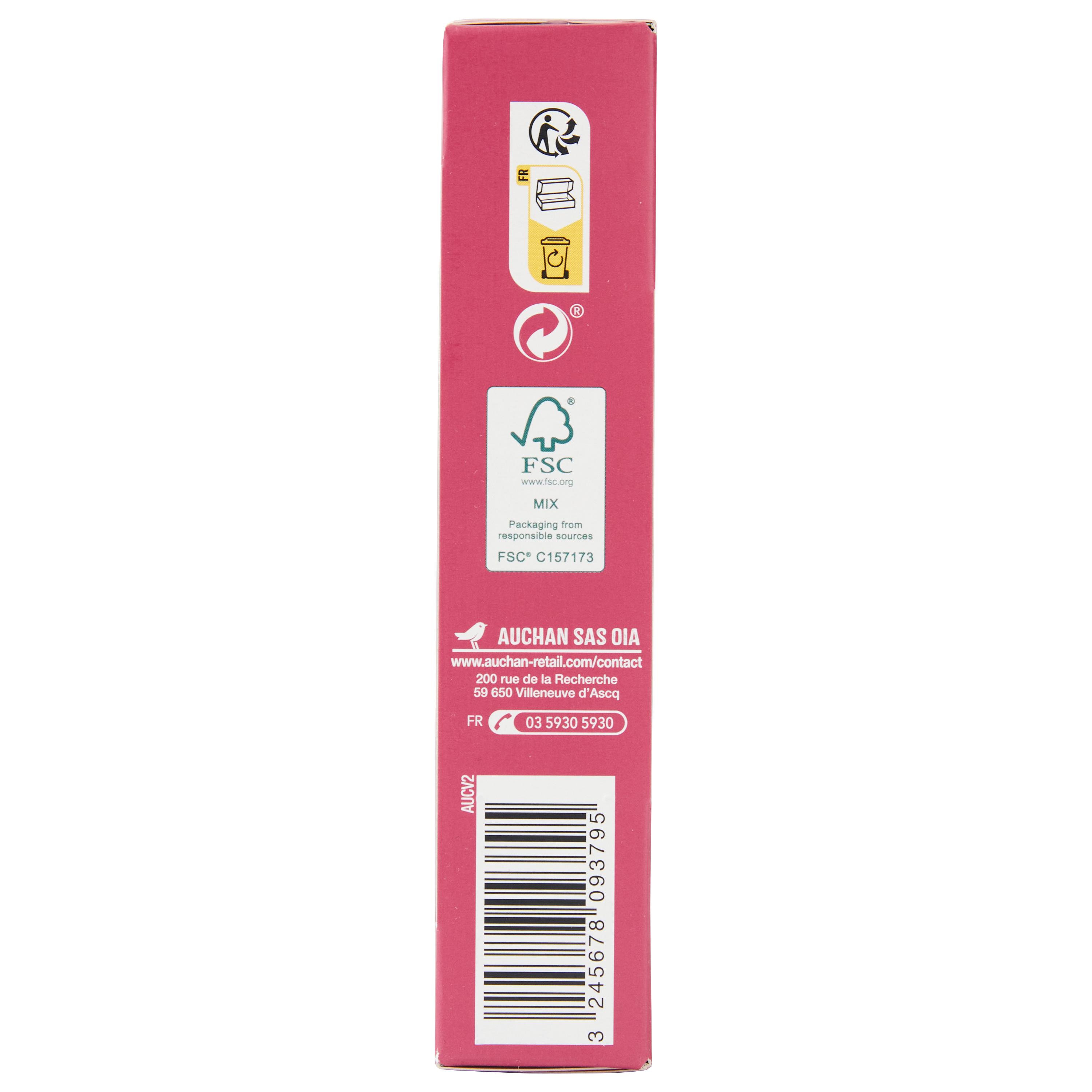 Voir la diapositive 5 : AUCHAN Capsules de café Amérique latine Espresso intensité 8 compatibles Nespresso 10 capsules 52g