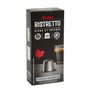 Voir la diapositive 2 : AUCHAN Capsules de café ristretto n°11 compatibles Nespresso 52g 10 capsules