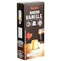 Voir la diapositive 4 : AUCHAN Capsules de café saveur vanille intensité 7 compatibles Nespresso 10 capsules 52g