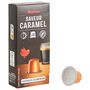 Voir la diapositive 3 : AUCHAN Capsules de café saveur caramel intensité 7 compatibles Nespresso 10 capsules 52g