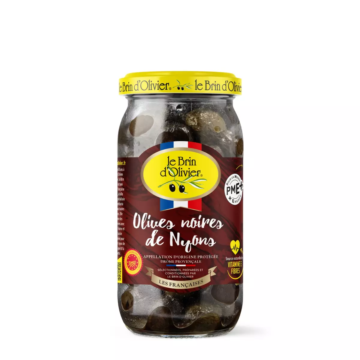 LE BRIN D'OLIVIER Olives noires de Nyons AOP 230g