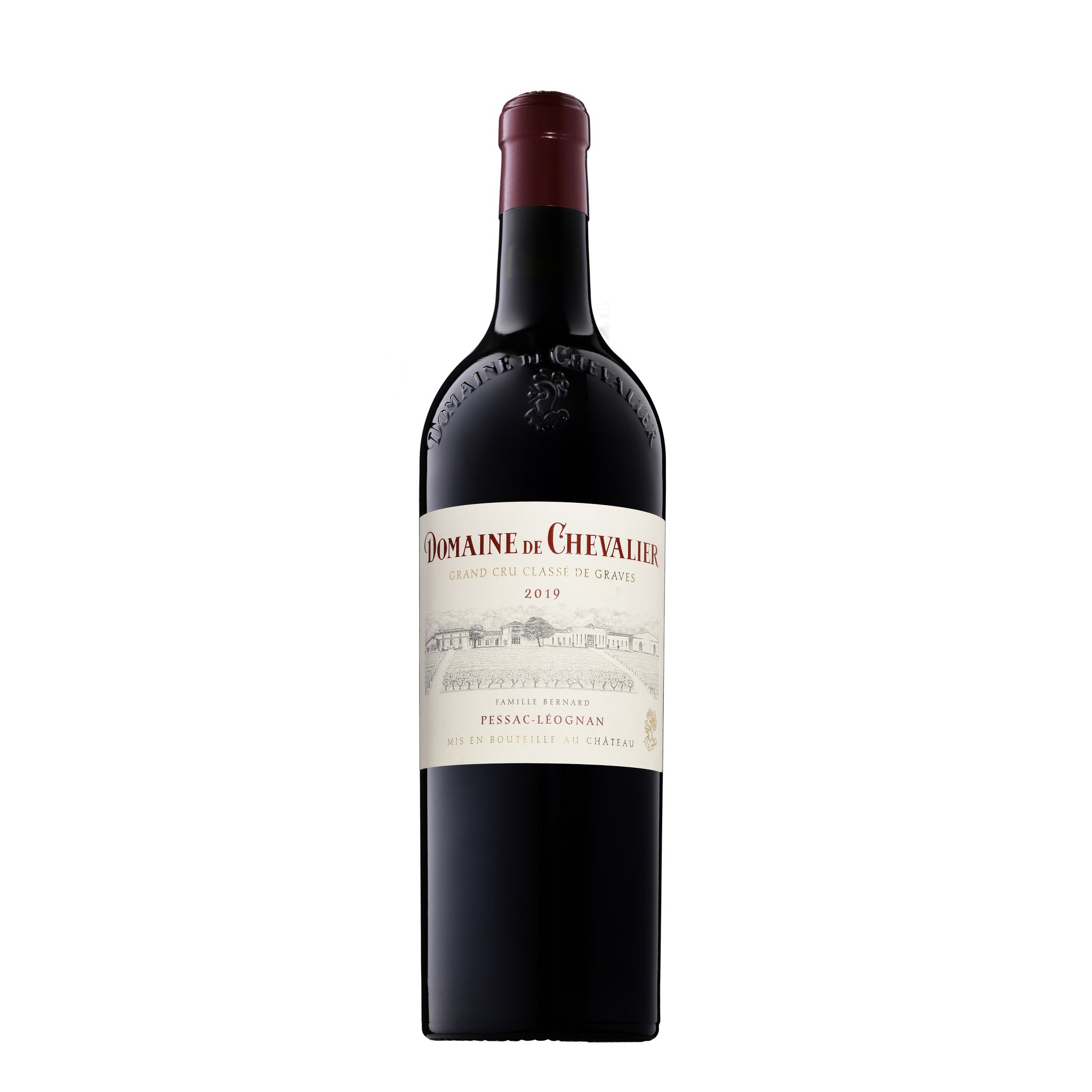 Vin rouge AOP Pessac-Léognan Domaine De Chevalier grand cru classé de Graves 2019 75cl