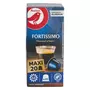 AUCHAN Capsules de café fortissimo intensité 12 compatibles Nespresso 20 capsules 104g