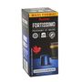 Voir la diapositive 2 : AUCHAN Capsules de café fortissimo intensité 12 compatibles Nespresso 20 capsules 104g