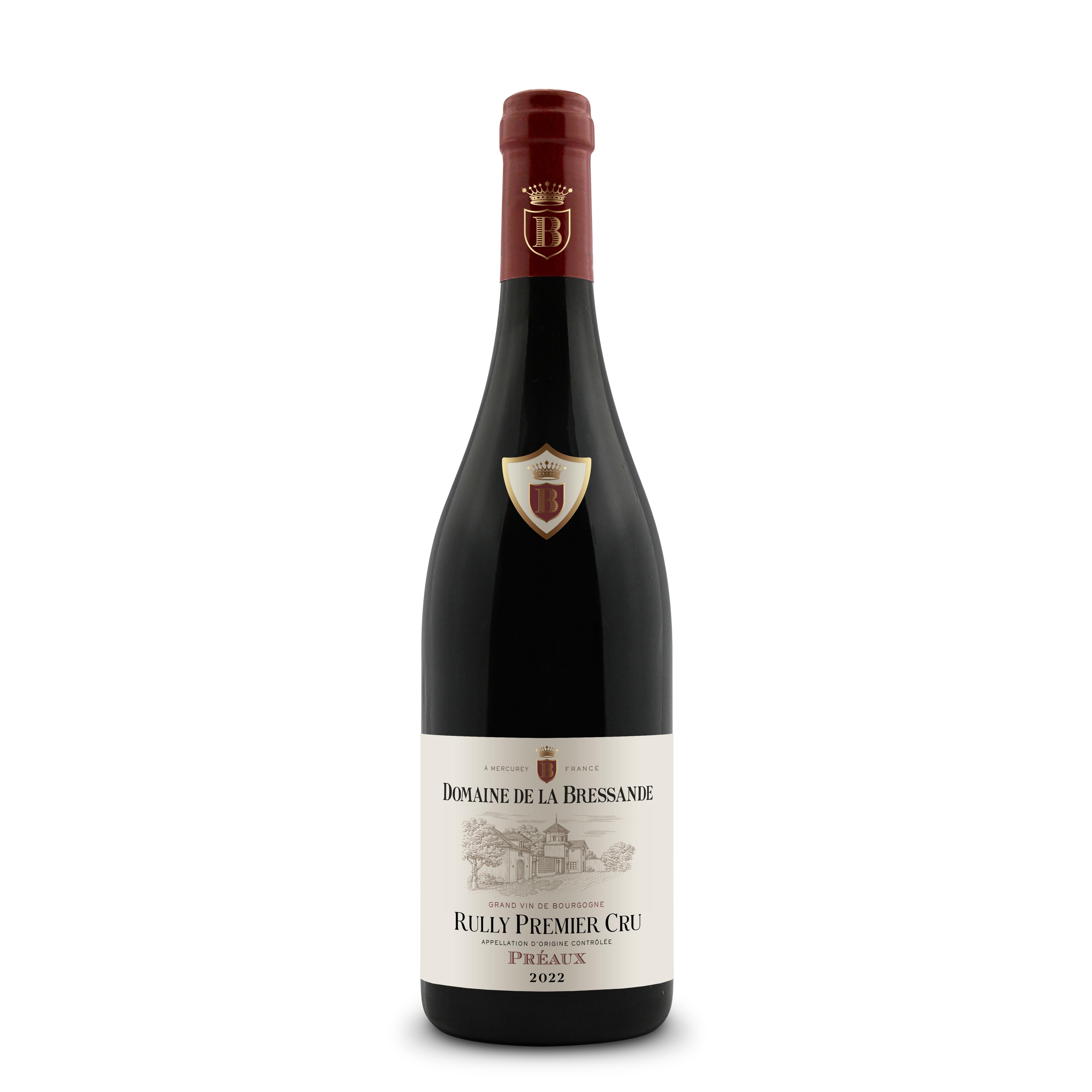AOP Rully Preaux 1er cru Domaine de la Bressande rouge 75cl