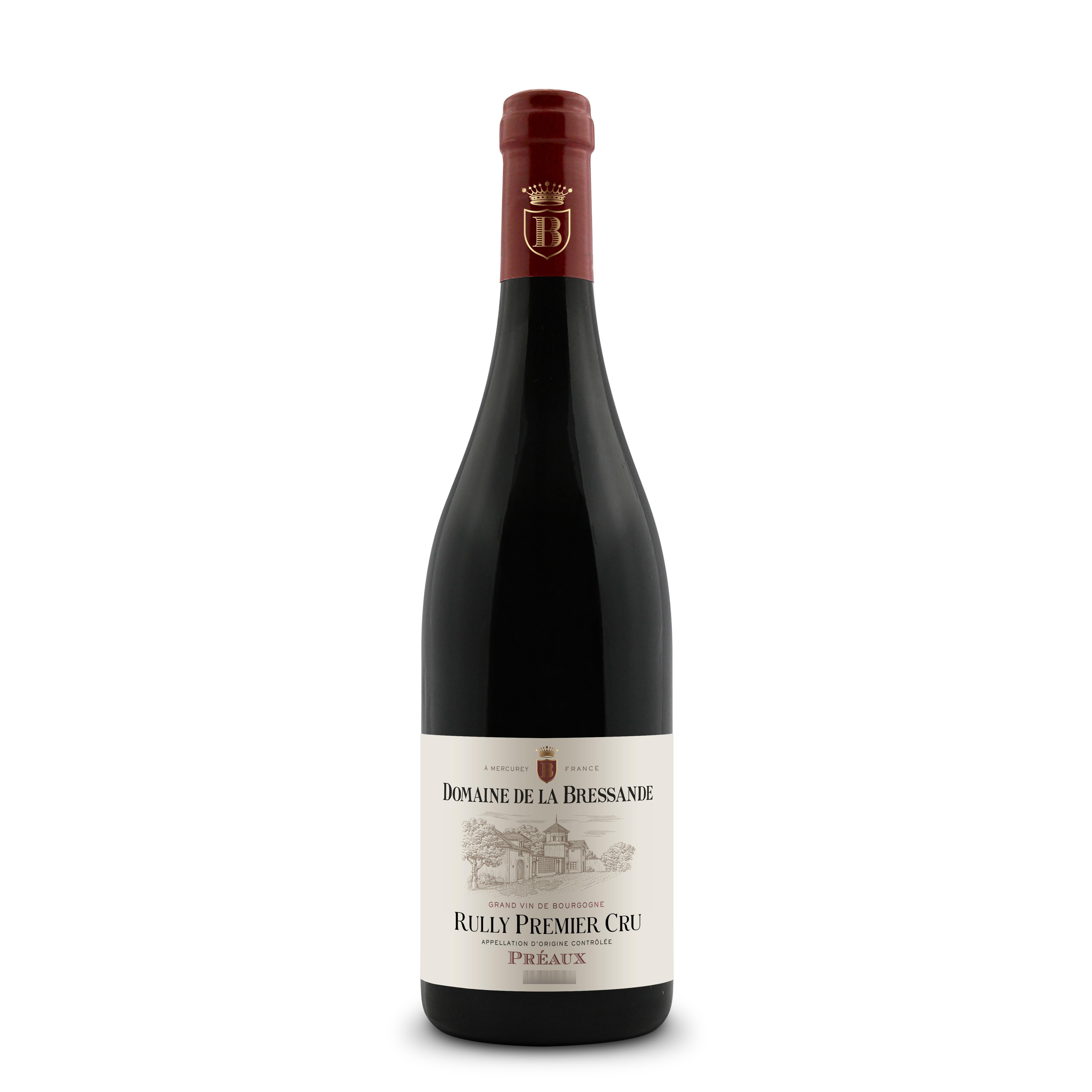 Voir la diapositive 2 : AOP Rully Preaux 1er cru Domaine de la Bressande rouge 75cl