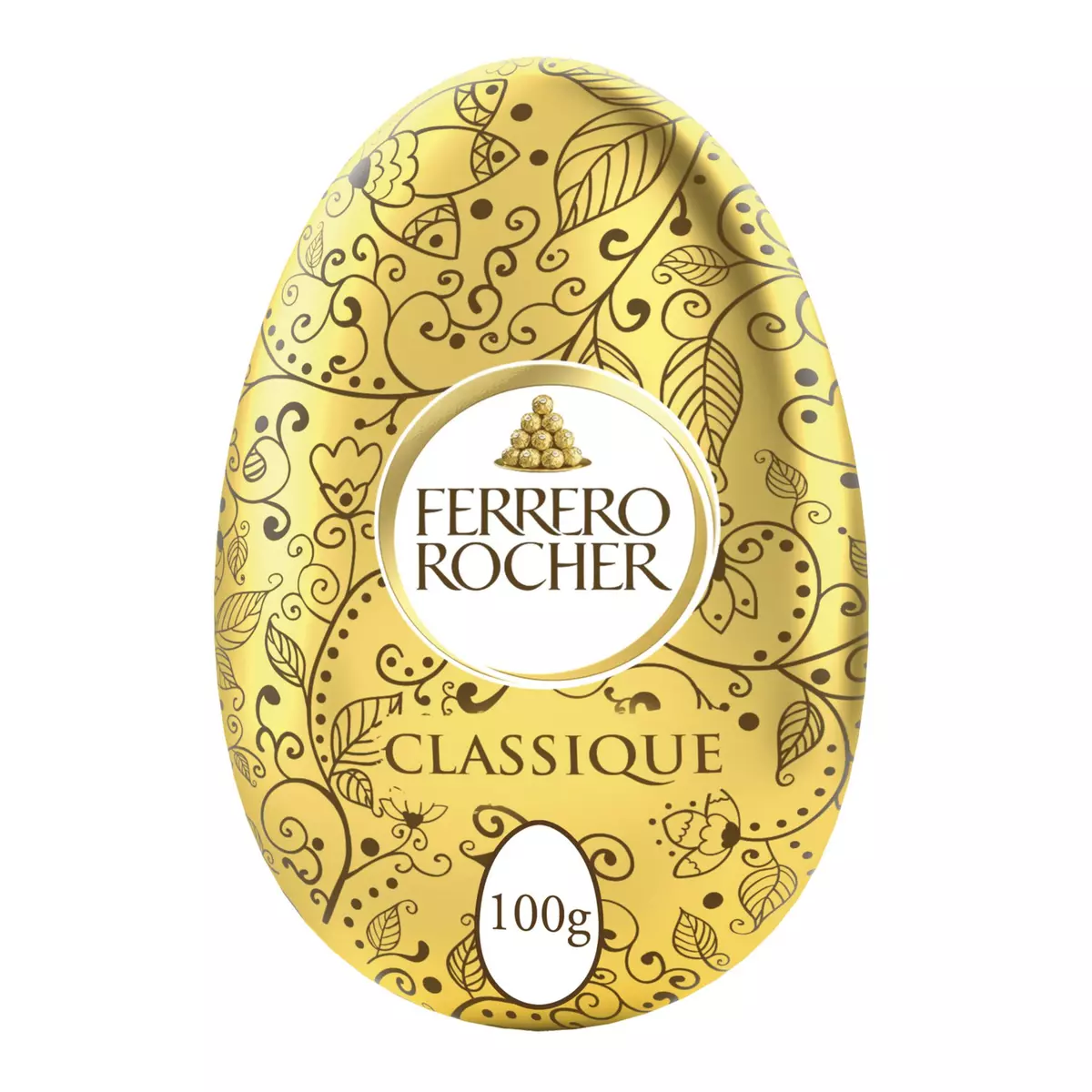 FERRERO Rocher The golden experience Œuf en chocolat au lait 1 pièce 100g