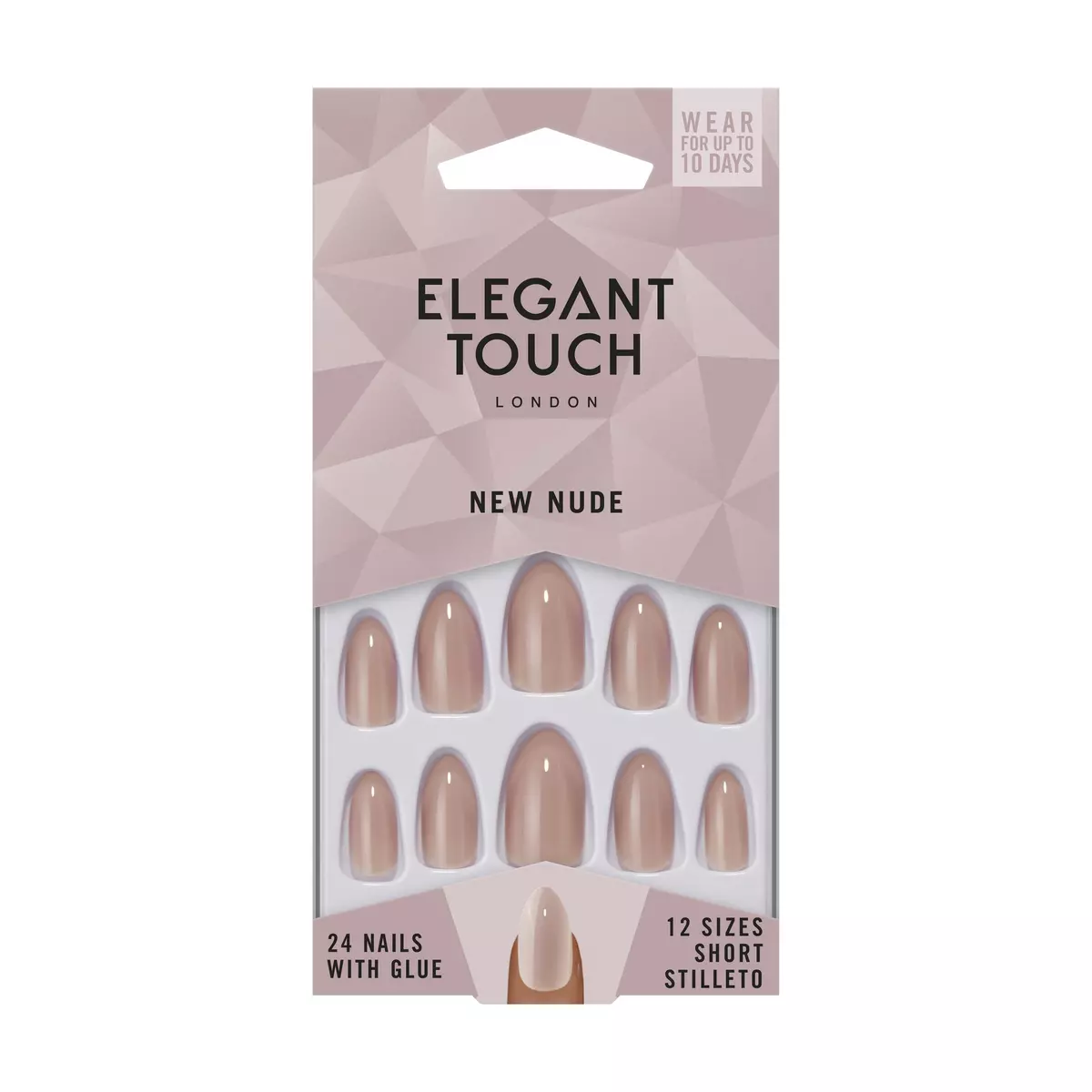 ELEGANT TOUCH Faux ongles New Nude x24