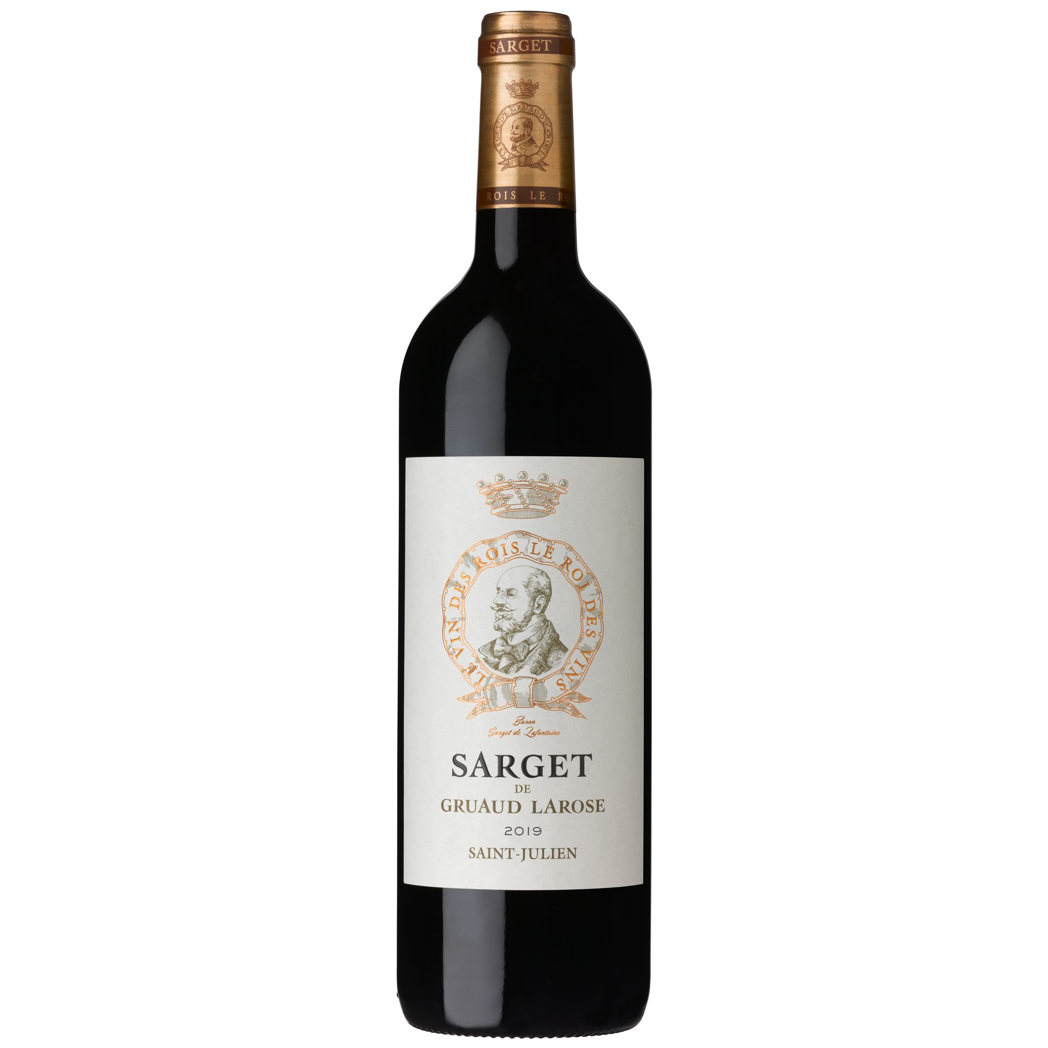 Vin rouge AOP Saint-Julien Château Sarget second vin du Château Gruaud Larose 2019 75cl