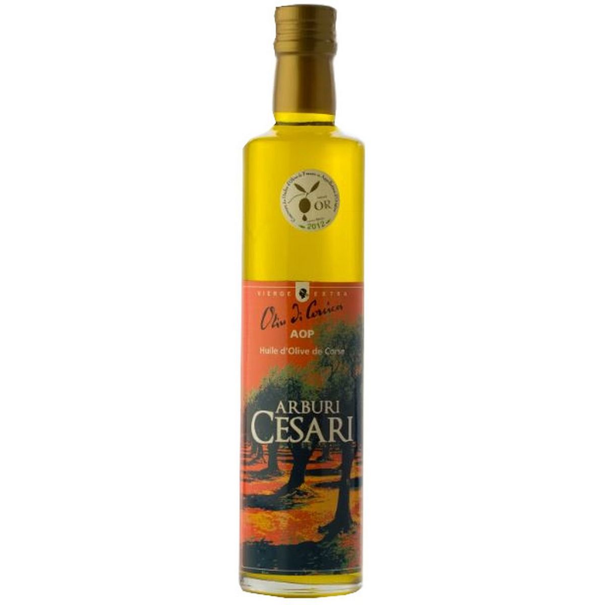 ARBURI CESARI Huile d'olive de Corse AOP 25cl
